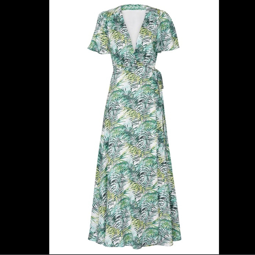 Louna Palm Kinzy Wrap Dress
